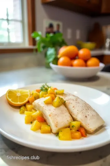 Pan-Seared Cobia with Citrus Salsa steps