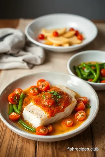 Pan-Seared Cod with Tomato Basil Bliss steps