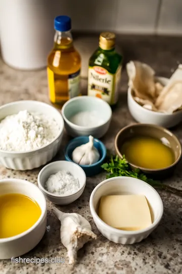 Pan-Seared Fluke with Lemon Herb Butter Sauce ingredients