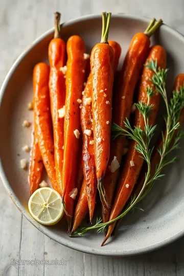 Parmesan Garlic Roasted Carrots Delight ingredients