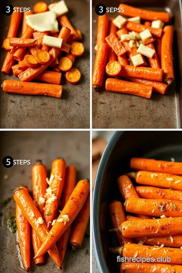 Parmesan Garlic Roasted Carrots Delight steps