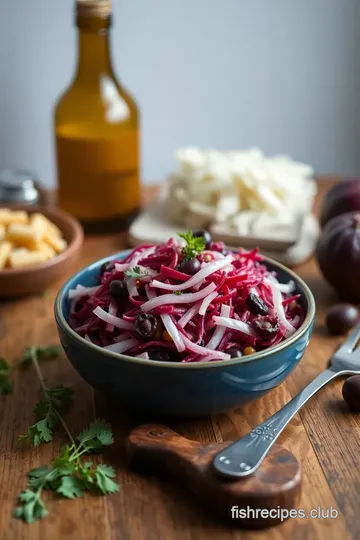 Quick Beet Slaw with Olives & Onions steps