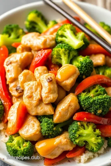 Gluten-Free Fish Sauce Stir-Fry with Chicken presentation