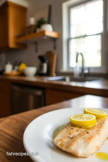 Pan-Seared Fish with Lemon-Dill Butter Sauce steps