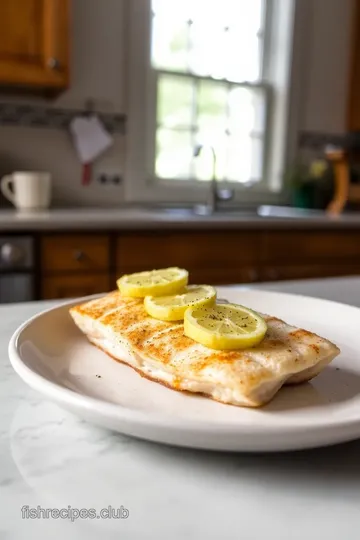 Pan-Seared Dover Sole with Lemon Herb Butter steps