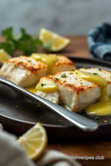 Zesty Roasted Cod Fillets with Lime Butter steps