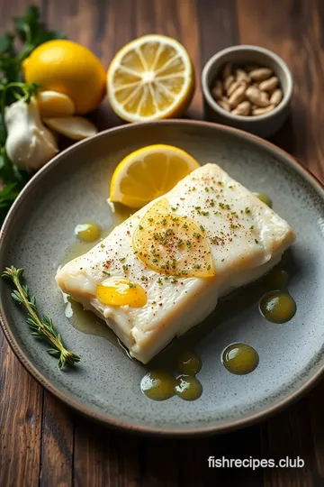 Lemon Butter Sautéed Cod ingredients