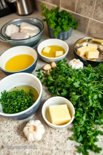 Fish in Parsley Sauce ingredients