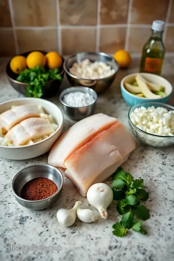 Masala Fish ingredients