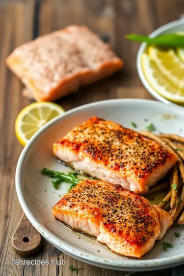 Seared Salmon with Crispy Skin Delight steps