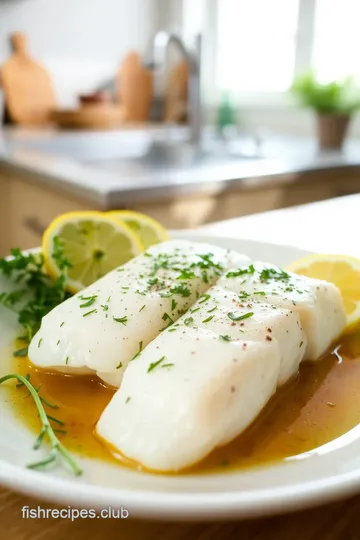 Steamed Cod Fish with Fresh Herbs steps