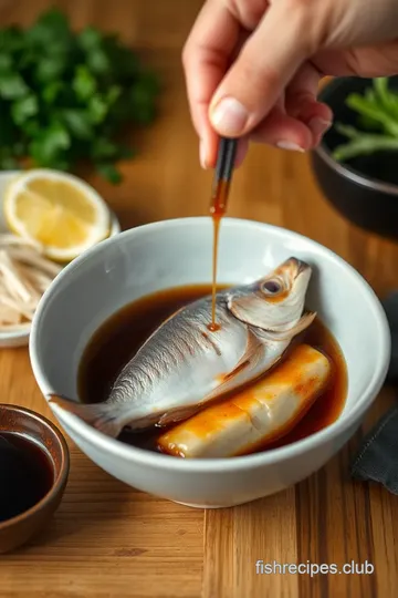 Steamed Fish with Ginger and Soy Sauce steps