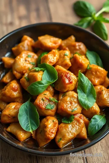 Stir-Fry Ground Chicken with Thai Basil steps