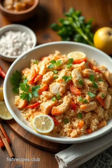 Stir-Fried Crab Rice with Thai Flavors ingredients