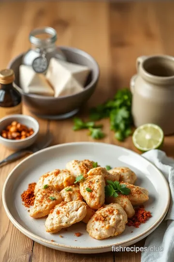 Thai Crispy Fried Chicken ingredients