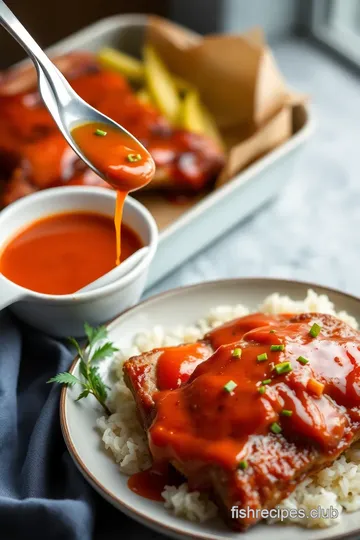 Thai Sweet Chili Ribs presentation