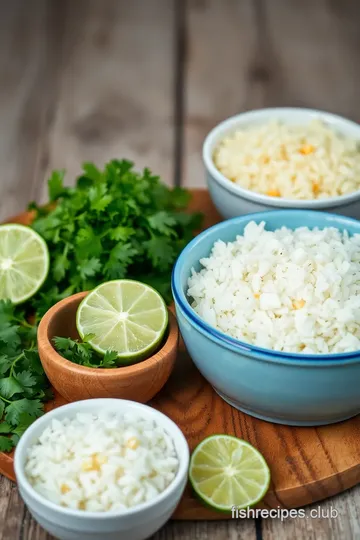 Cilantro Lime Rice: A Fresh and Zesty Delight ingredients