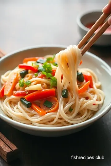 Vibrant Magic Cellophane Noodle Bowls presentation