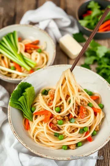 Vibrant Magic Cellophane Noodle Bowls steps