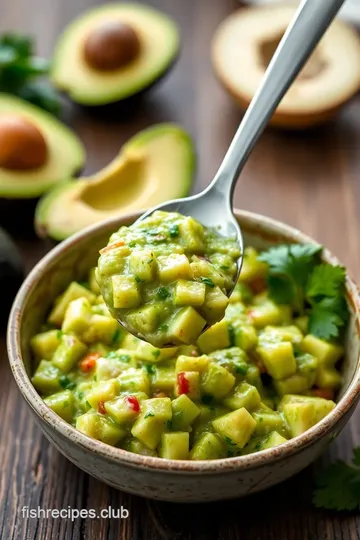 Vibrant Tropical Avocado Salsa steps