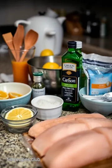 Zesty Citrus Marinated Grilled Salmon ingredients