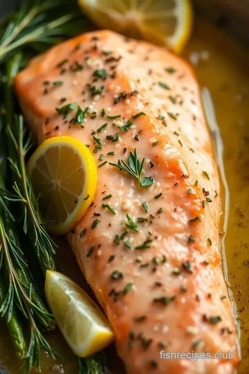 Zesty Lemon Herb Grilled Salmon presentation