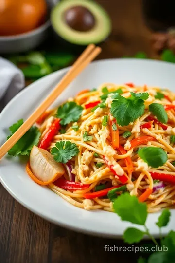 Zesty Low-Carb Pad Thai Salad Recipe