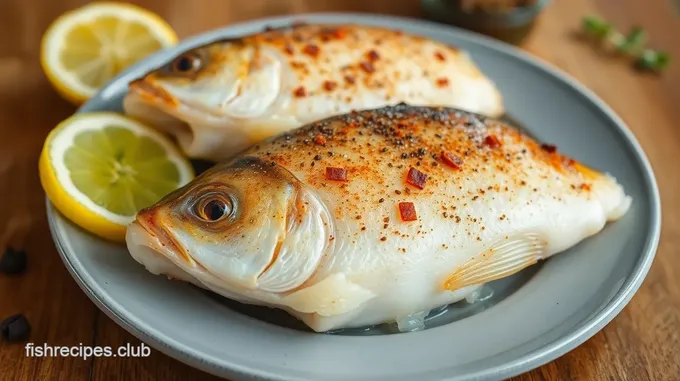 Crispy Baked Perch with Lemon and Herb Seasoning