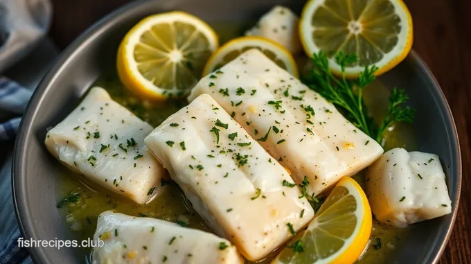 Delicious Fish Tie with Herb-Citrus Butter Sauce