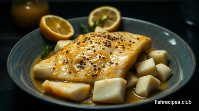 Haddock & Cod Duo in Lemon Butter Sauce