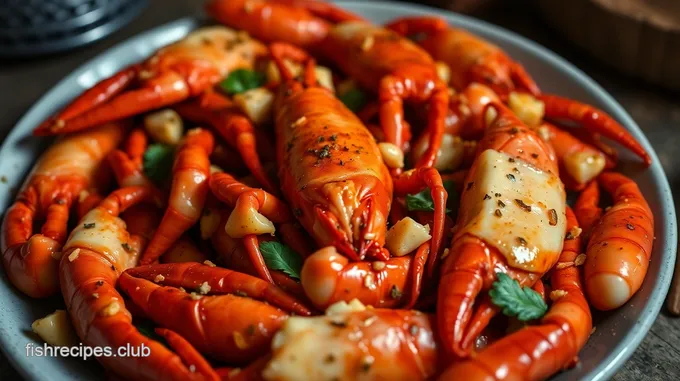 Spicy Garlic Butter Crayfish Recipe